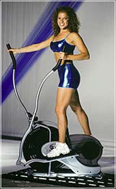 orbitrek elliptical platinum exercise machine